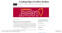 Desktop Screenshot of leadingedgejewellers.wordpress.com