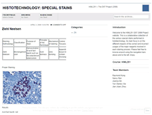 Tablet Screenshot of himl251specialstains.wordpress.com