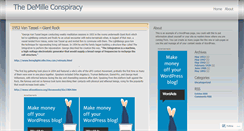 Desktop Screenshot of demille.wordpress.com