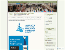 Tablet Screenshot of colegiolaestancia.wordpress.com