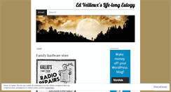 Desktop Screenshot of edveilleux.wordpress.com