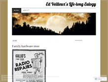 Tablet Screenshot of edveilleux.wordpress.com