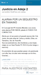 Mobile Screenshot of justiciaenadeje2.wordpress.com