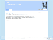 Tablet Screenshot of oostpoortschoolmr.wordpress.com