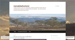 Desktop Screenshot of marsabitadventurer.wordpress.com