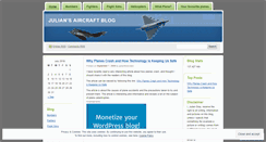 Desktop Screenshot of juliantheaviator.wordpress.com