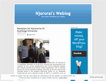 Tablet Screenshot of njororai.wordpress.com
