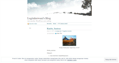 Desktop Screenshot of lugitaherwani.wordpress.com