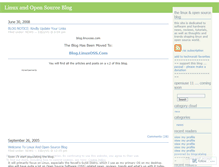 Tablet Screenshot of linux.wordpress.com