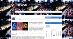 Desktop Screenshot of danceonthefloor.wordpress.com