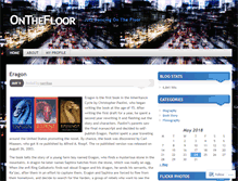 Tablet Screenshot of danceonthefloor.wordpress.com
