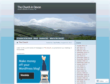 Tablet Screenshot of churchindevon.wordpress.com