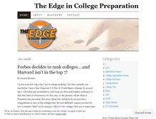 Tablet Screenshot of edgeprep.wordpress.com