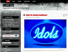 Tablet Screenshot of fullbite.wordpress.com