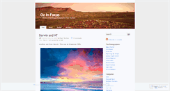 Desktop Screenshot of ozinfocus.wordpress.com