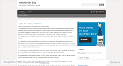 Desktop Screenshot of meityfarida.wordpress.com