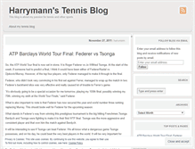 Tablet Screenshot of harrymann.wordpress.com