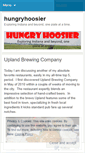 Mobile Screenshot of hungryhoosier.wordpress.com