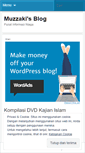 Mobile Screenshot of muzzaki.wordpress.com