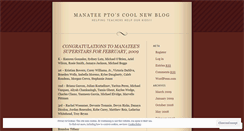 Desktop Screenshot of manateepto.wordpress.com