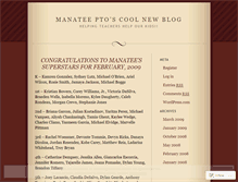 Tablet Screenshot of manateepto.wordpress.com