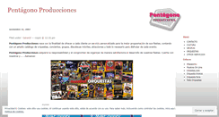 Desktop Screenshot of pentagonoproducciones.wordpress.com