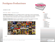 Tablet Screenshot of pentagonoproducciones.wordpress.com