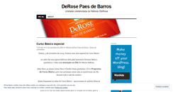 Desktop Screenshot of paesdebarros.wordpress.com