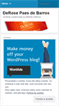 Mobile Screenshot of paesdebarros.wordpress.com
