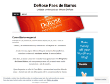 Tablet Screenshot of paesdebarros.wordpress.com