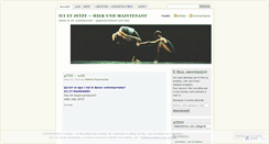 Desktop Screenshot of icietjetzt.wordpress.com