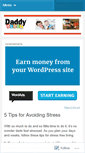 Mobile Screenshot of daddybluez.wordpress.com