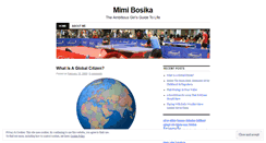 Desktop Screenshot of mimibosika.wordpress.com