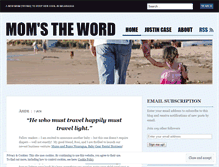 Tablet Screenshot of momsthewordblog.wordpress.com