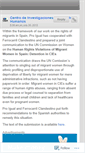 Mobile Screenshot of centrodeinvestigacionesenderechoshumanos.wordpress.com