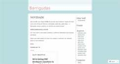 Desktop Screenshot of barrigudas.wordpress.com