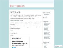 Tablet Screenshot of barrigudas.wordpress.com