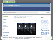 Tablet Screenshot of juanjorquera.wordpress.com