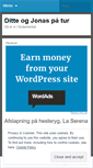 Mobile Screenshot of ditteogjonas.wordpress.com
