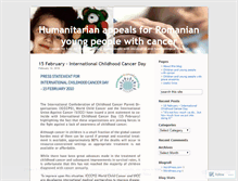 Tablet Screenshot of humanitarianappeals.wordpress.com