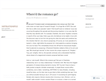 Tablet Screenshot of nothatsimple.wordpress.com