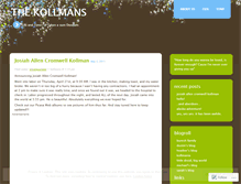 Tablet Screenshot of kollmans.wordpress.com