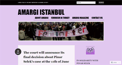 Desktop Screenshot of amargigroupistanbul.wordpress.com