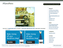 Tablet Screenshot of gpetro.wordpress.com