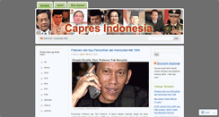 Desktop Screenshot of capresindonesia.wordpress.com