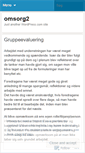 Mobile Screenshot of omsorg2.wordpress.com