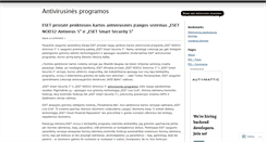 Desktop Screenshot of antivirusinesprogramos.wordpress.com