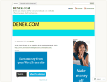 Tablet Screenshot of denek9.wordpress.com