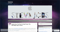 Desktop Screenshot of gadzodo.wordpress.com