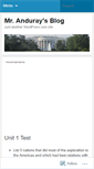 Mobile Screenshot of anduray.wordpress.com